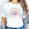 Load image into Gallery viewer, Speech Therapist - Rainbow Unisex T-Shirt