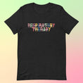 Load image into Gallery viewer, Respiratory Therapy - Colorful Fonts Unisex T-Shirt