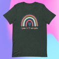 Load image into Gallery viewer, Speech Therapist - Rainbow Unisex T-Shirt