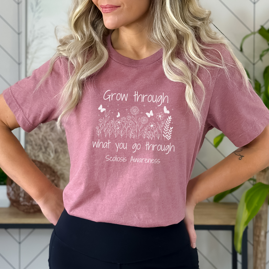 Grow Through - Scoliosis Unisex T-Shirt