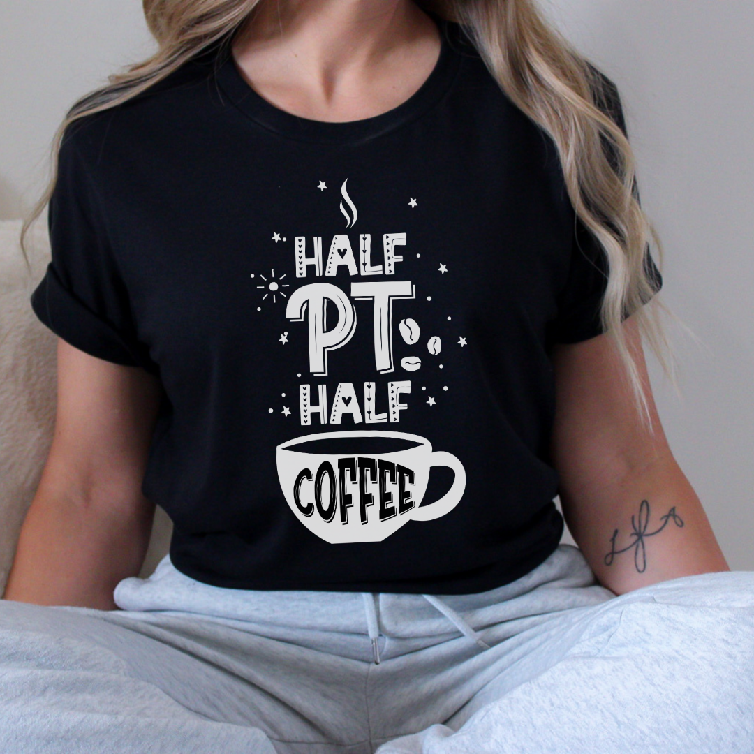 Half PT Half Coffee - Unisex T-Shirt