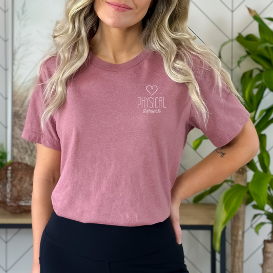 Physical Therapist - Minimalistic Unisex T-Shirt