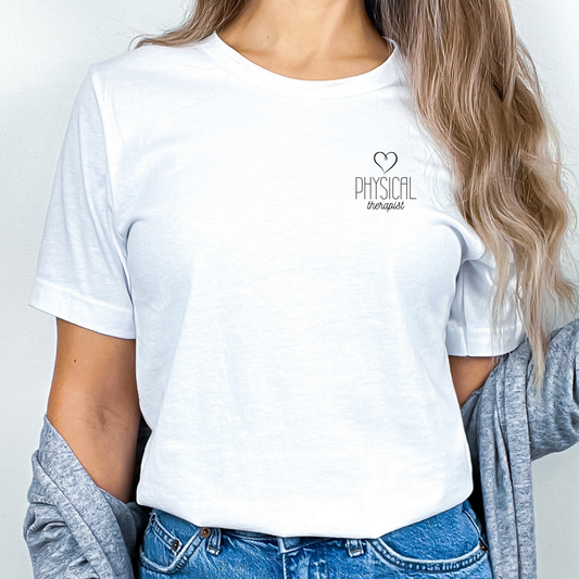 Physical Therapist - Minimalistic Unisex T-Shirt