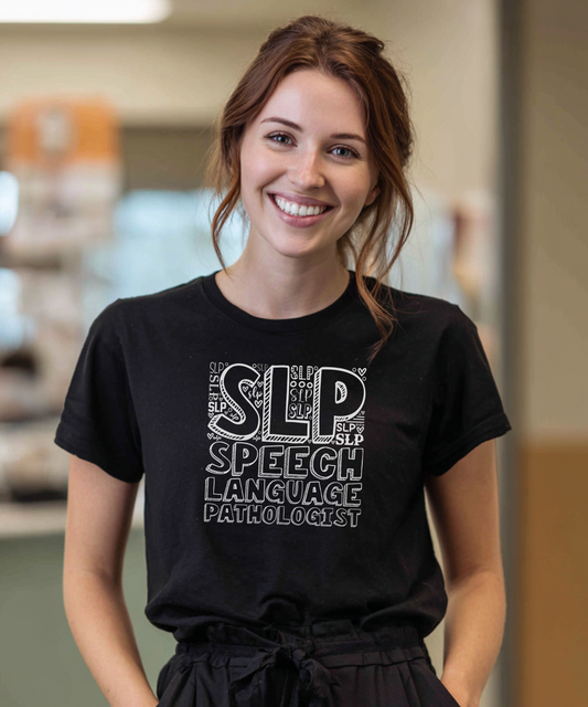 Speech Therapy - SLP Collage Unisex T-Shirt