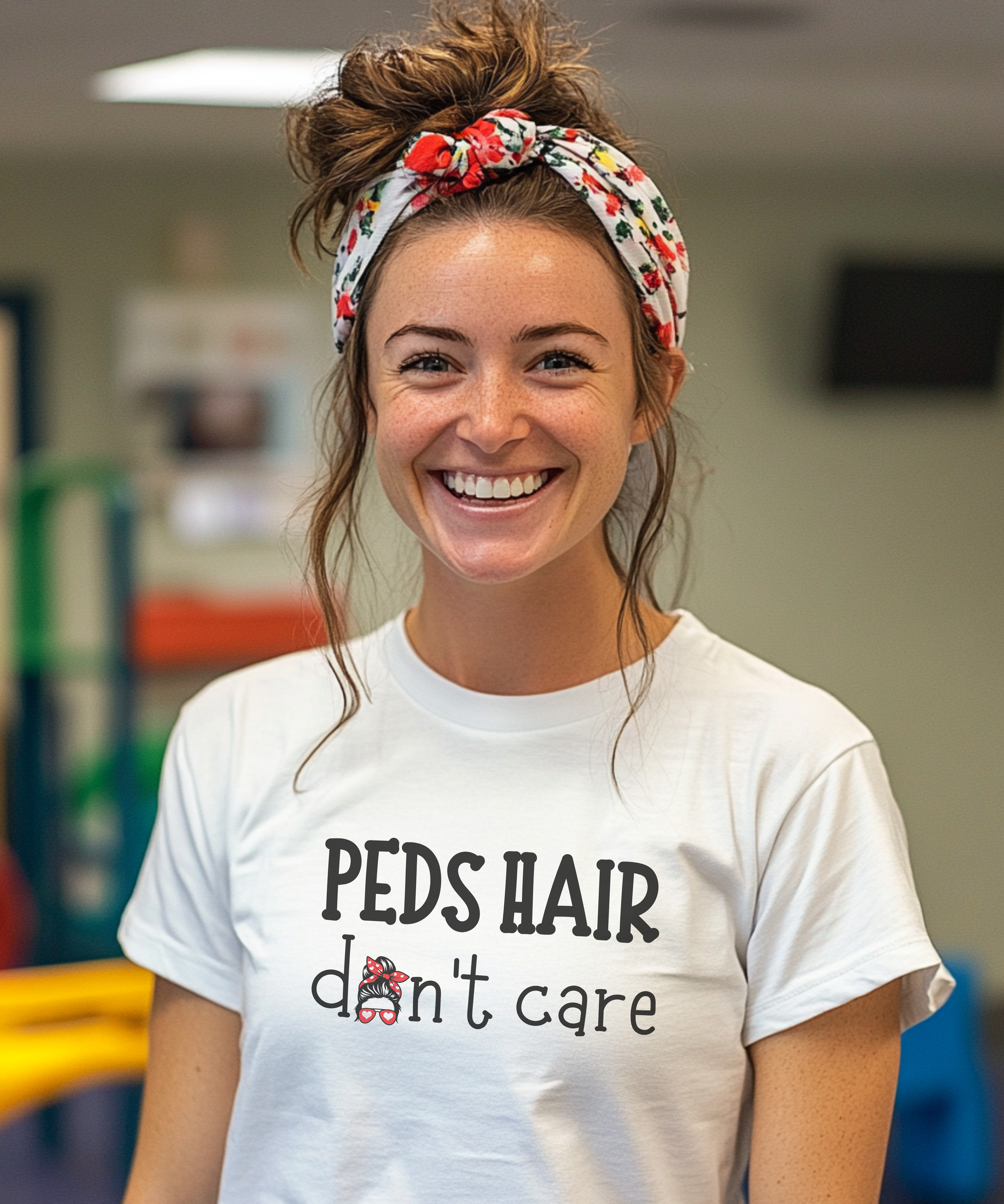 Peds Hair Don't Care - Unisex T-Shirt
