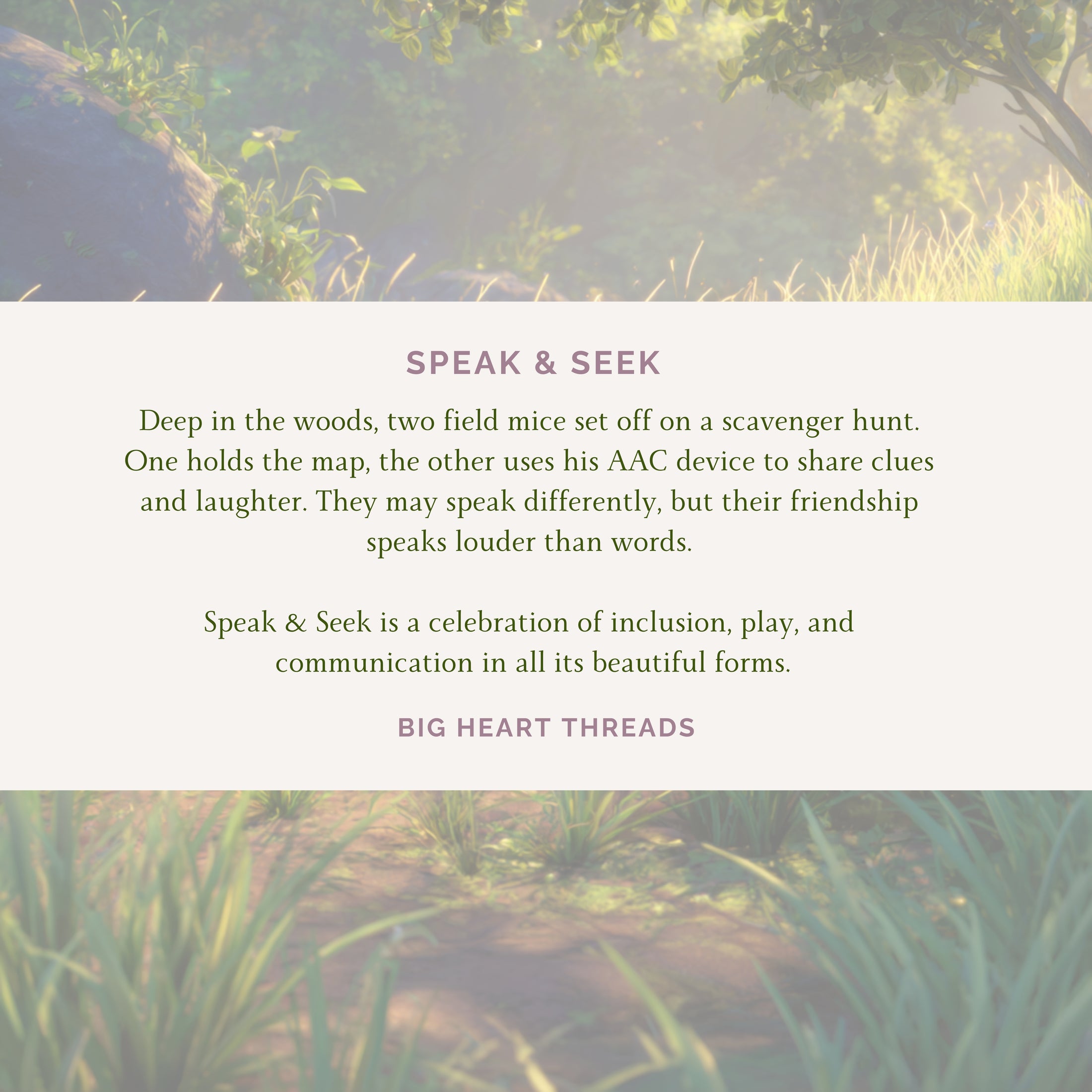Speak & Seek - Instant Download