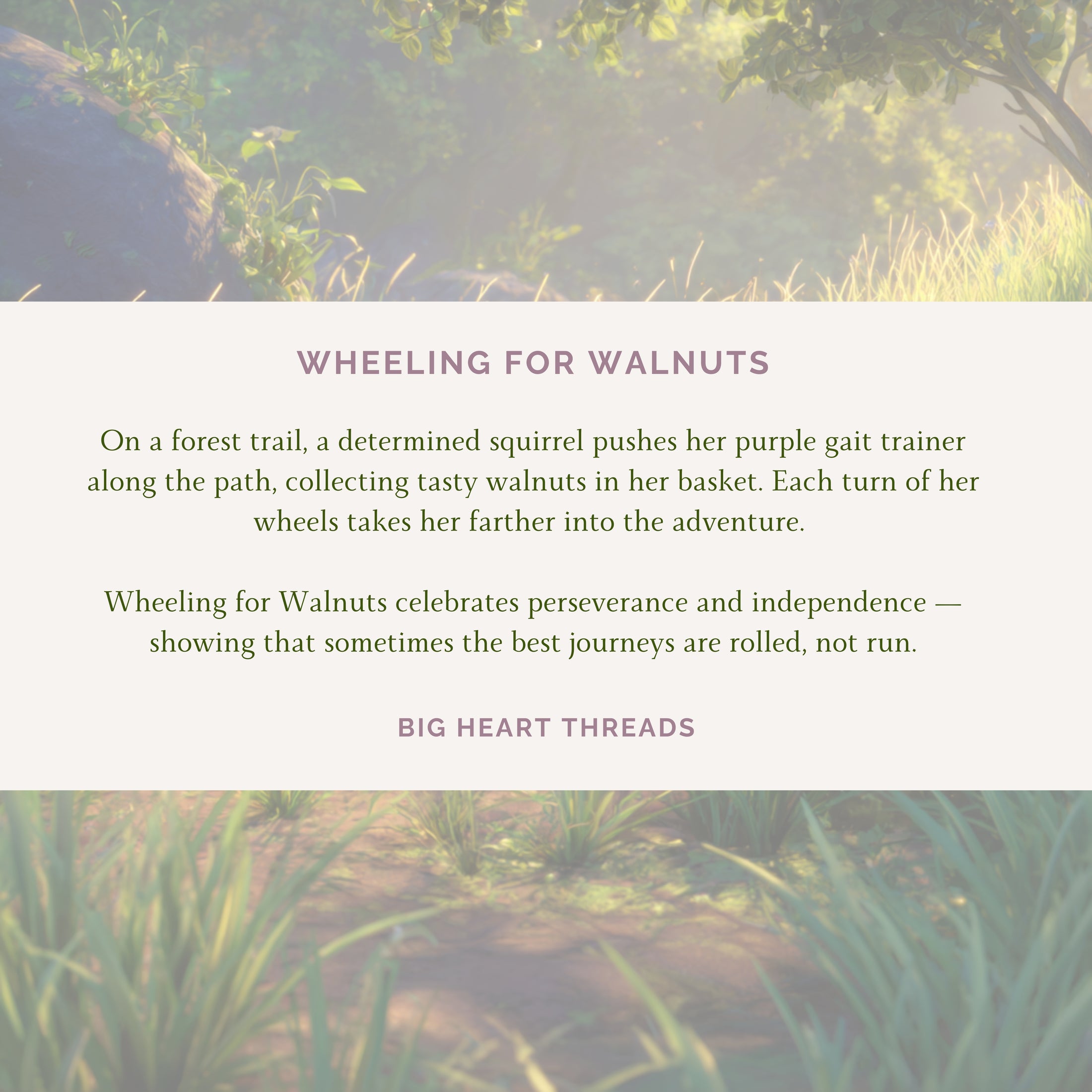 Wheeling for Walnuts - Instant Download