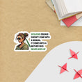 Load image into Gallery viewer, Never Give Up - Scoliosis Bubble-Free Sticker
