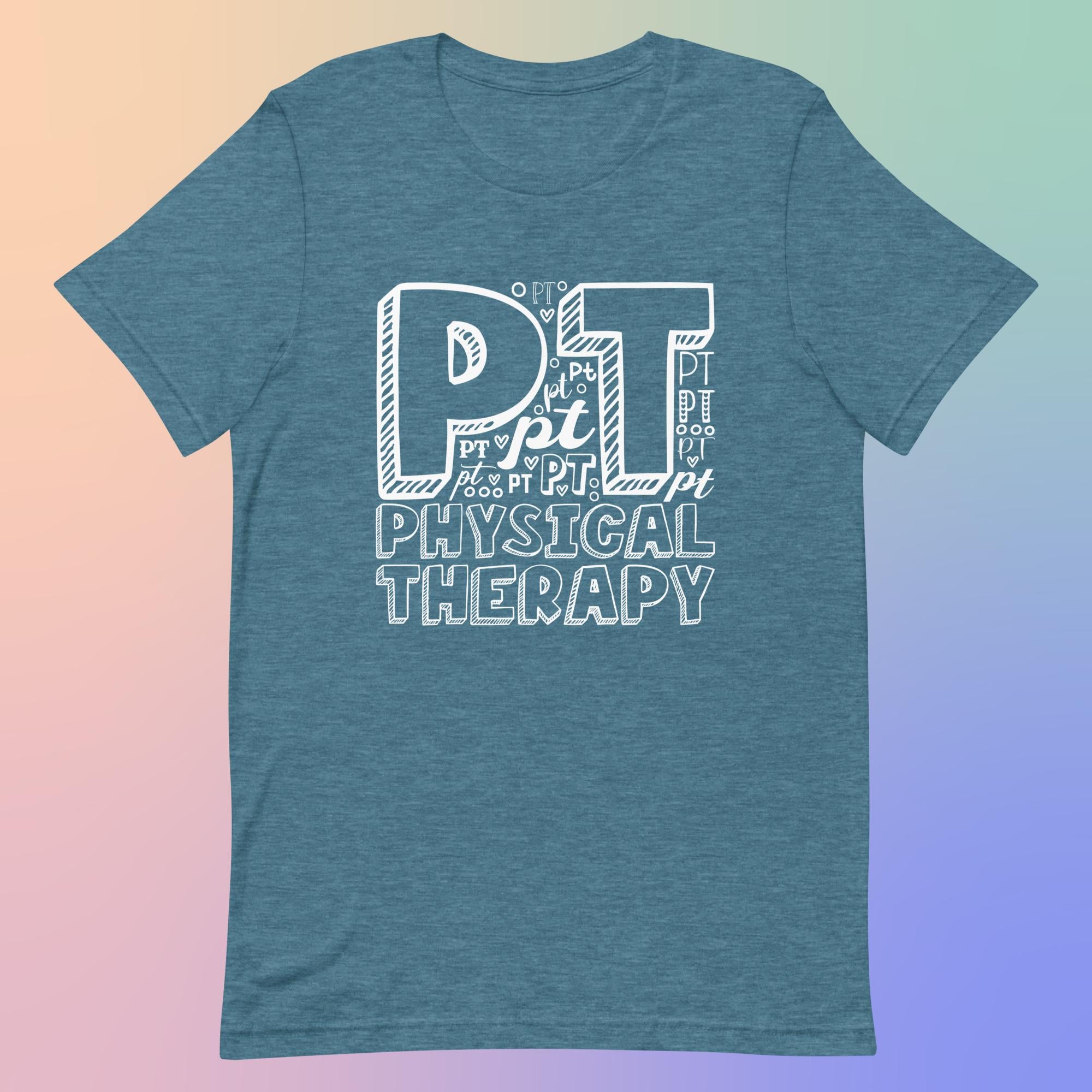 Physical Therapy - PT Collage Unisex T-Shirt