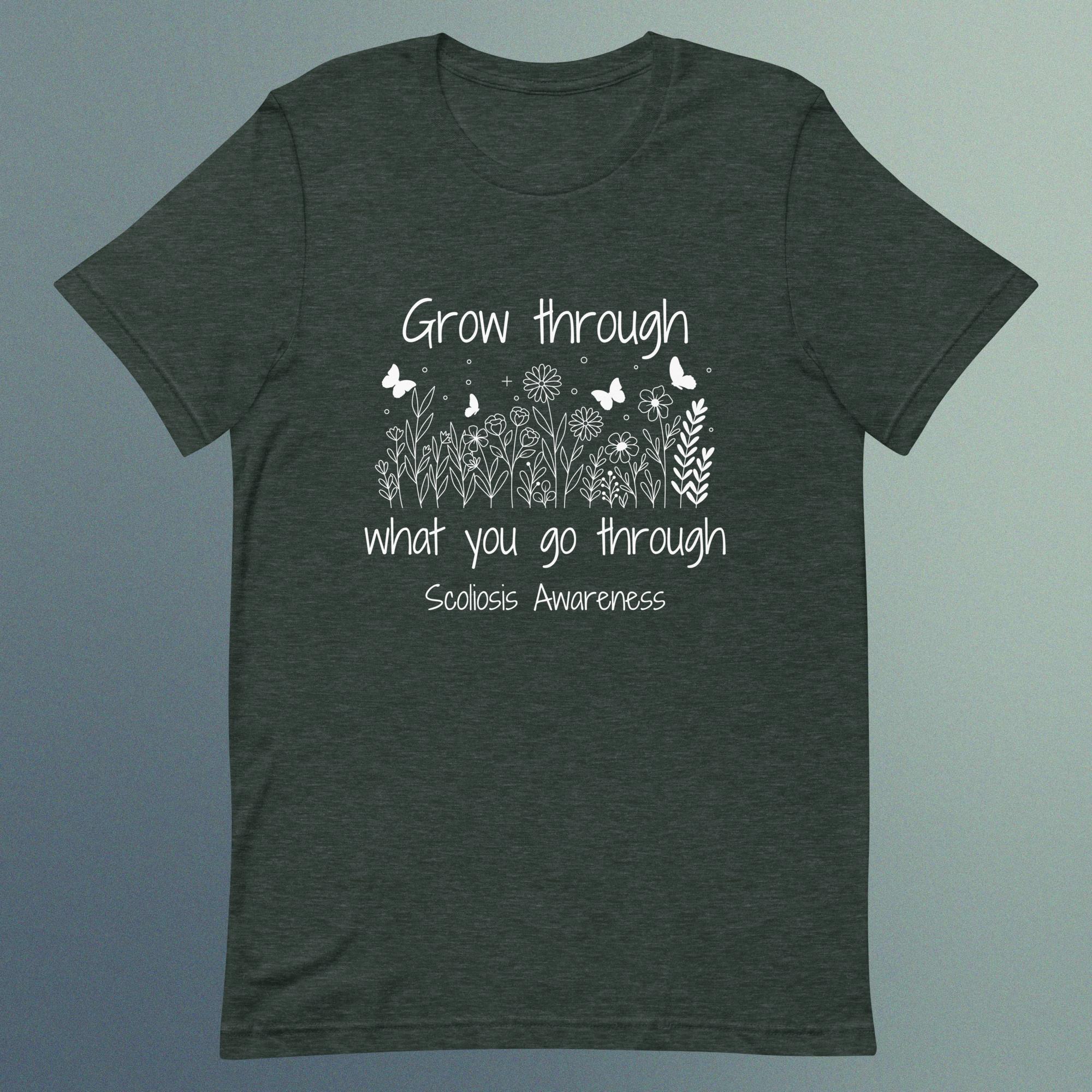 Grow Through - Scoliosis Unisex T-Shirt