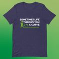 Load image into Gallery viewer, Life Throws You A Curve - Scoliosis Unisex T-Shirt
