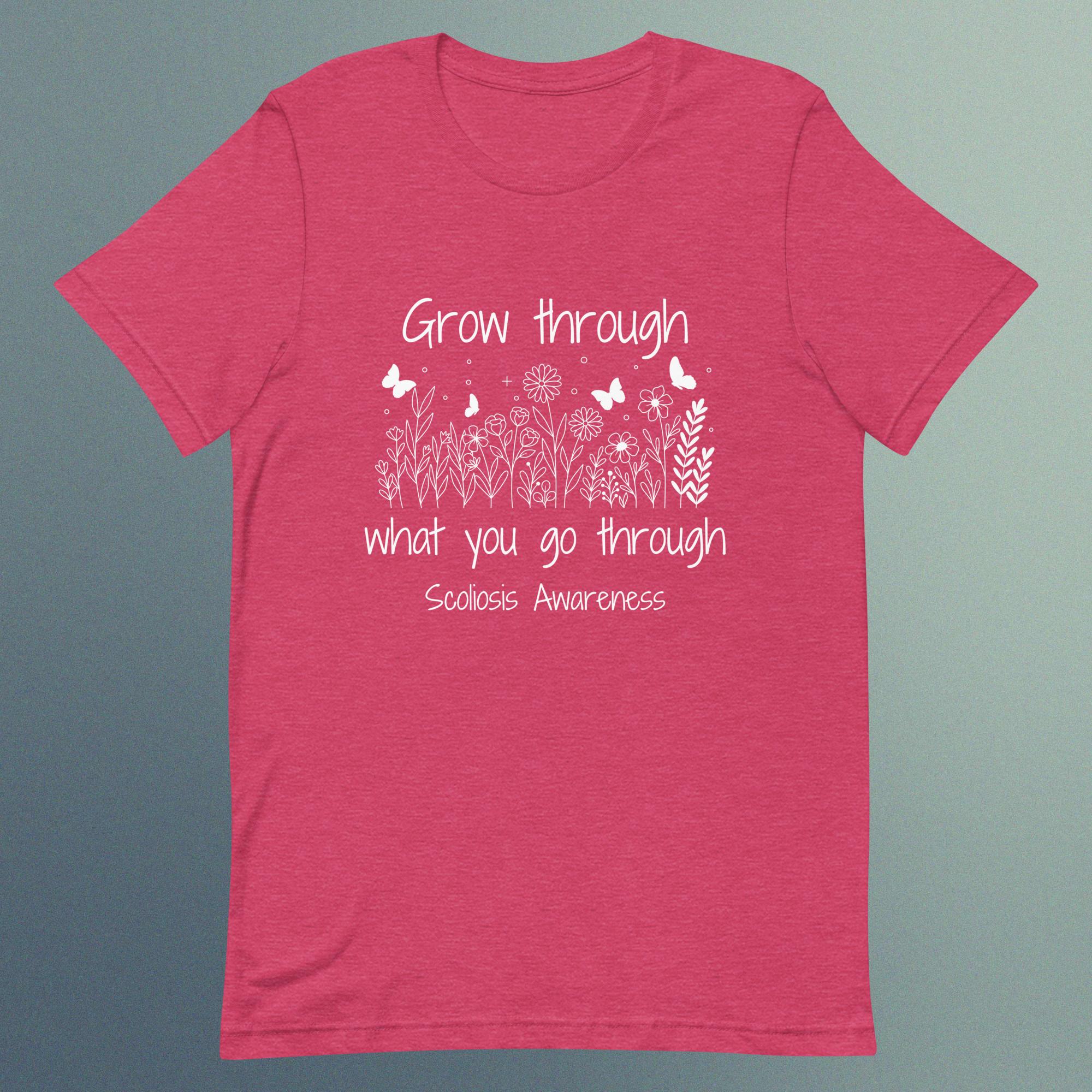 Grow Through - Scoliosis Unisex T-Shirt