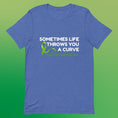 Load image into Gallery viewer, Life Throws You A Curve - Scoliosis Unisex T-Shirt

